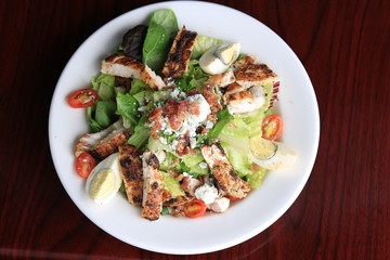 Blackened Chicken Salad top view