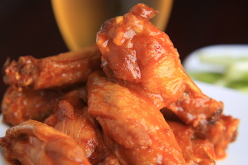 Buffalo Wings and a Beer