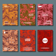 Mixture of acrylic paints. Liquid marble texture. Fluid art. Applicable for design cover, presentation, invitation, flyer, annual report, poster and business card, design packaging. Modern artwork