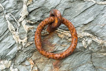 Mooring rusty