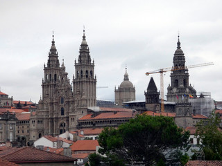Fototapeta na wymiar Santiago de Compostela , Galicia, España
