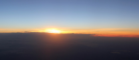 Above the clouds