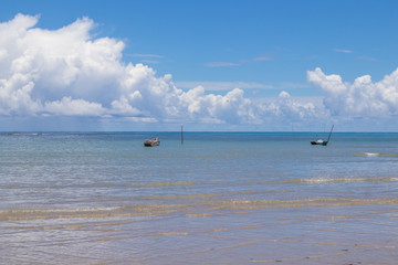 Encanto beach in Morro de São Paulo