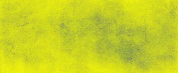 Abstract yellow green background with soft bright gold center glowing with light colors and dark blue green border with blurred mottled texture