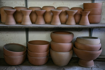 Paulista / Pernambuco / Brazil. February, 23, 2020. Utilities in precooked ceramics.