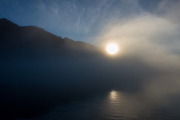 Fototapeta premium Beautiful landscape in Greenland at summer time