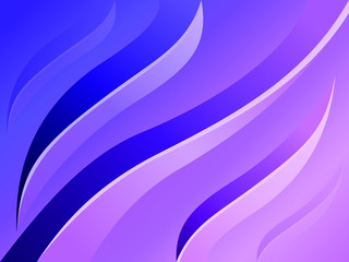 abstract purple background for banner with curved lines like blue grass