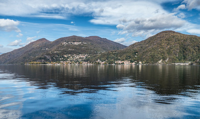Reflection on Lake Maggiore