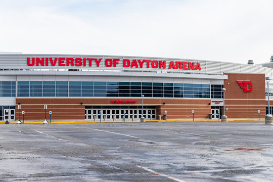 University Of Dayton Arena, Home Of The Dayton Flyers Basketball Program.