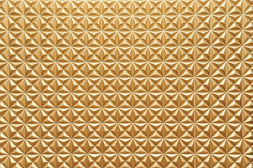 Luxury golden metal texture texture of tile. Trendy template for design background. High resolution for wallpapers, poster