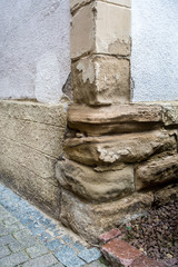 Alte Sandsteinmauer