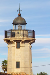 Fototapeta na wymiar Faro del Grao, Castellón, España