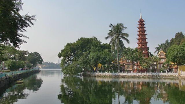 Tran Quoc Pagoda in Hanoi, Vietnam
