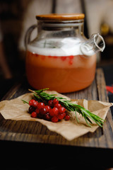 jam in glass jar