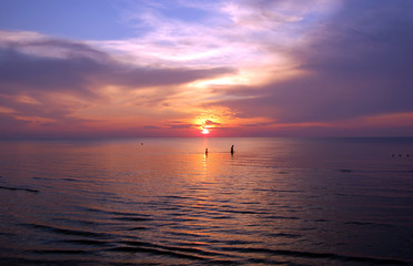 Beautiful green nature landscape of Europe