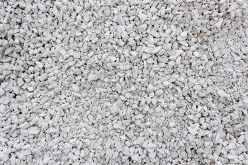 Construction materials. Horizontal photo of gravel