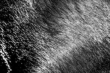 Distress cracks and stains used texture. Grunge rough dirty background. Shabby black cracked marble. Overlay aged dirty grainy pattern. Tie background. Empty ultra-wide aging design element.