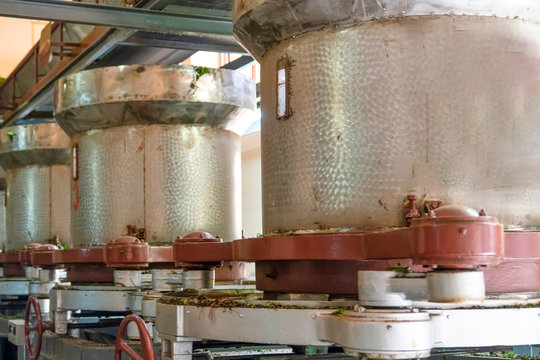 Tea manufacturing plant in Cayeli, Rize, Turkey