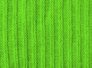 green knitwear texture background