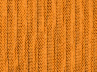 orange knitwear texture background