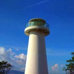 Beautiful Shenzhen scenery in simple style