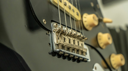 old guitar abstract photograph