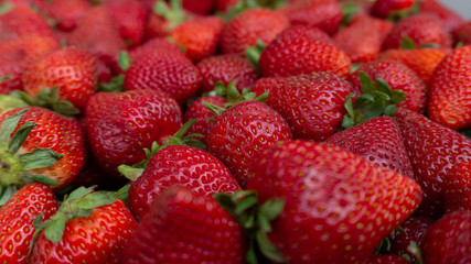 red strawberry close-up