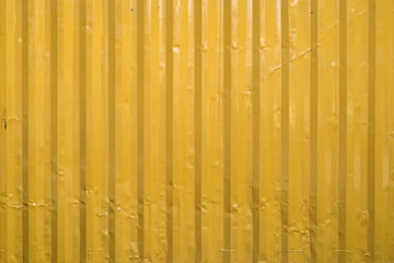 Yellow Steel Container