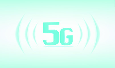 5G network wireless technology vector illustration.