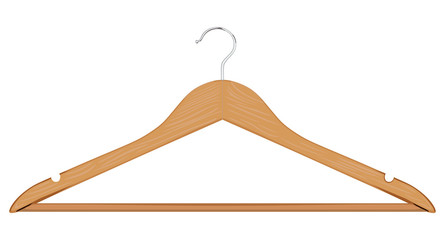 Wooden hanger