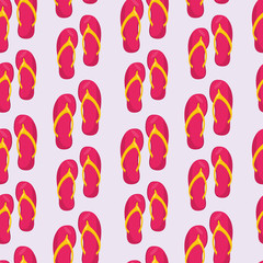 slippers seamless pattern vector illustration background