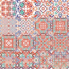 Decorative color ceramic talavera tiles.