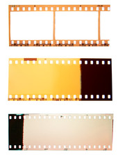 (35 mm.) film collections frame.With white space.film camera.	