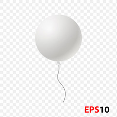 Ballon illustration isolated on a transparent background