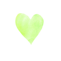 Hand drawn watercolor heart texture love. Valentine's day background