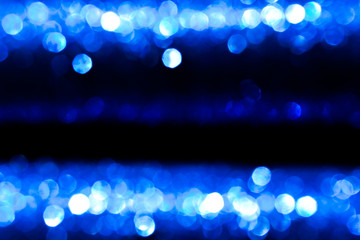 blue glitter abstract background