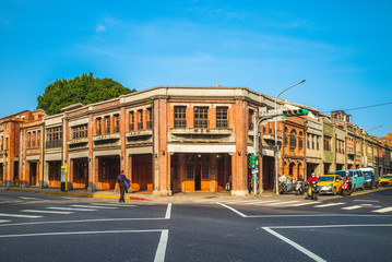 Fototapeta na wymiar Bopiliao Historic Block in taipei, taiwan