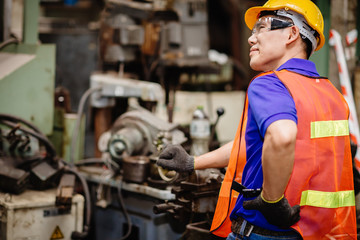 Factory workers tired and inflame
