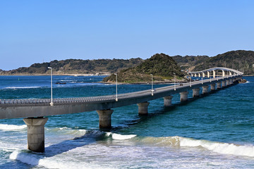 日本の美しい橋　角島大橋