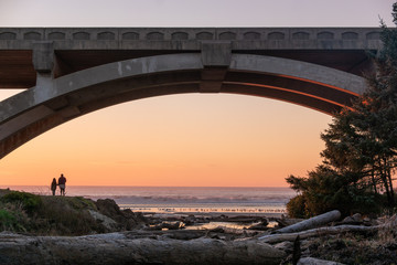Sunset on the Oregon Coast