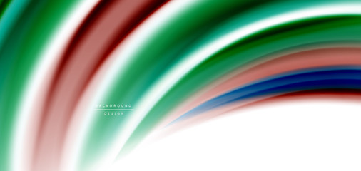 Silk smooth lines on white, liquid fluid color waves. Vector Illustrations For Wallpaper, Banner, Background, Card, Book, Illustration, landing page, cover, placard, poster, banner, flyer, design