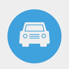 car icon vector illustration and symbol for website and graphic design