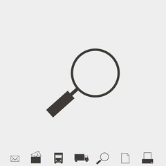 search icon vector illustration and symbol for website and graphic design