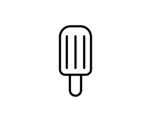 Ice cream line icon