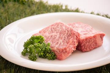 霜降り牛肉