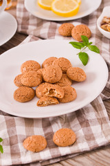 Amaretti cookies.