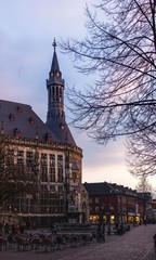 view of capitol building in aachen germany