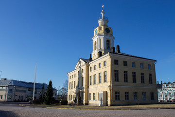Fototapeta na wymiar Hamina Town Hall, Finland