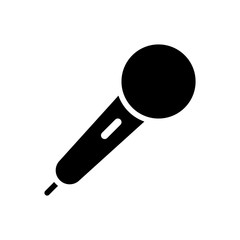 microphone icon vector template