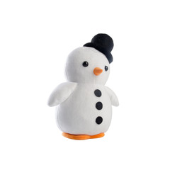 Toy or penguins soft toys on the background new.